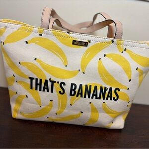 Kate Spade “That’s Bananas” Francis Tote – Flights of Fancy - Like New